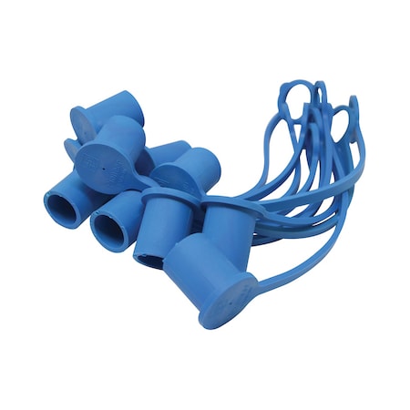 A & I Products Blue Dust Cap, 1/2"  7" x5" x5" A-5209-4M-BU-P